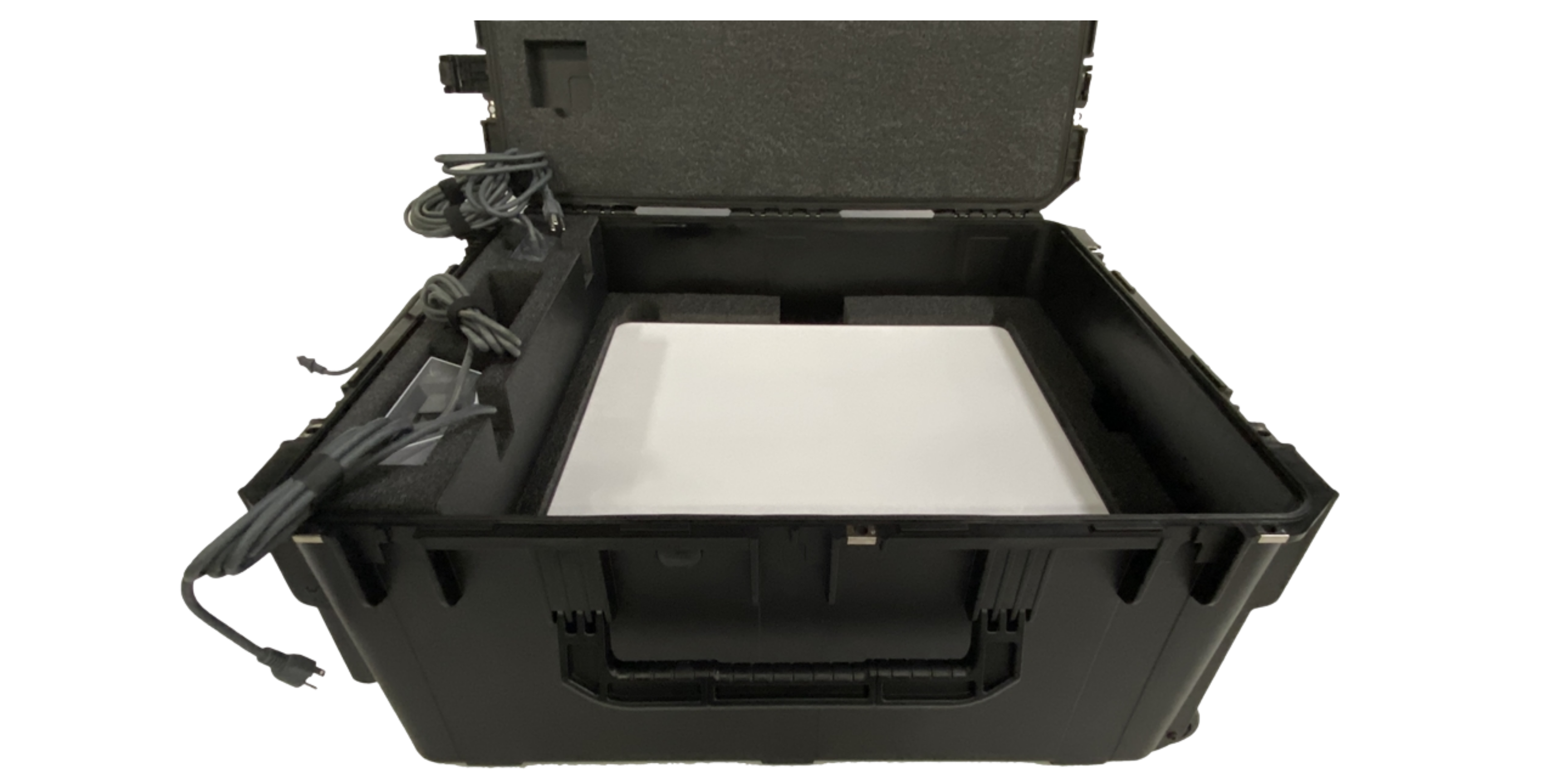Rugged Starlink antenna shipping case with custom foam interior